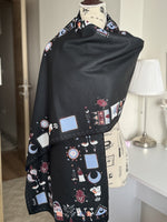 Load image into Gallery viewer, Waikindy Navy shawl
