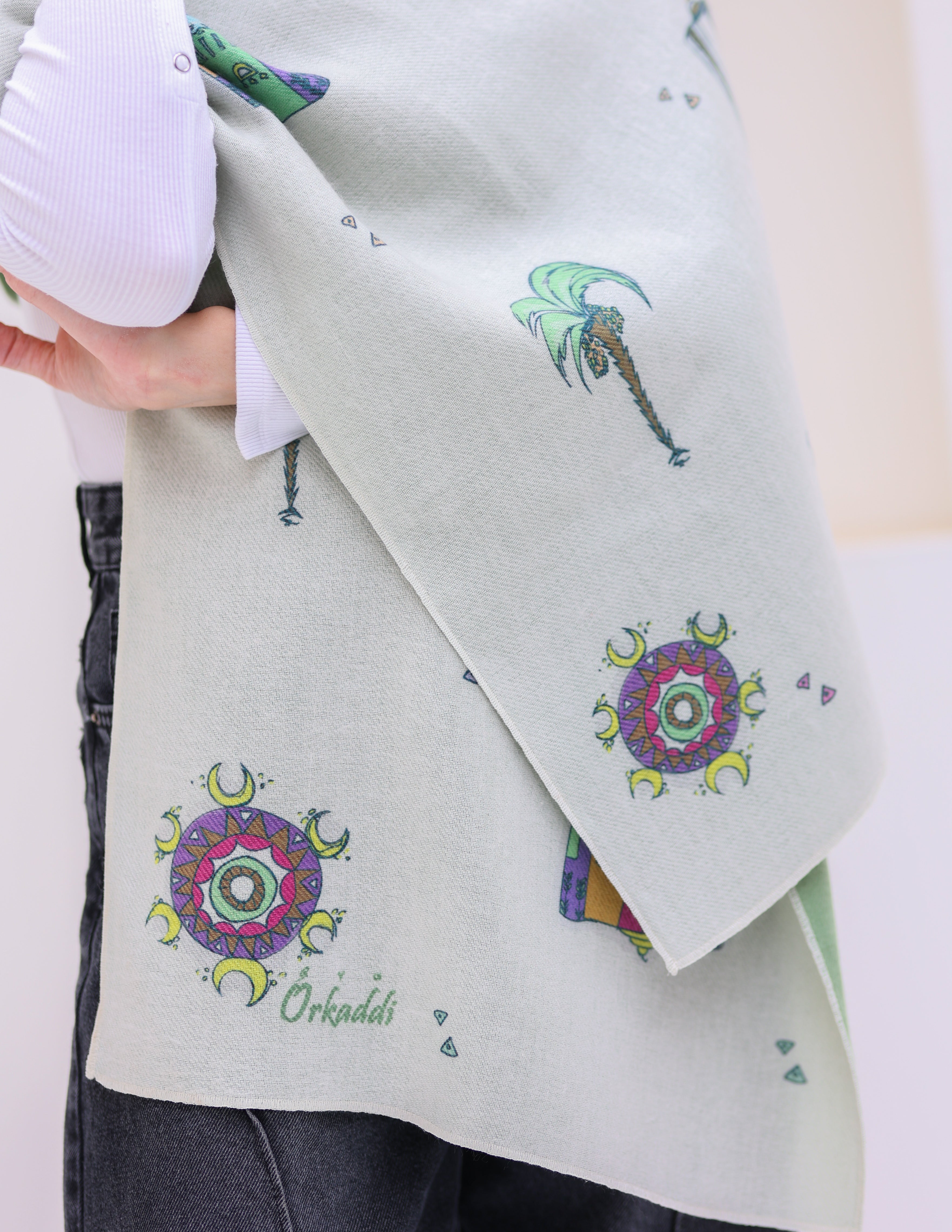 Glimpse of Nubia Shawl