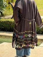 Load image into Gallery viewer, Nubian Nabta brown kimono
