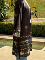 Load image into Gallery viewer, Nubian Nabta brown kimono
