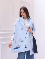 Load image into Gallery viewer, Boats Shawl

