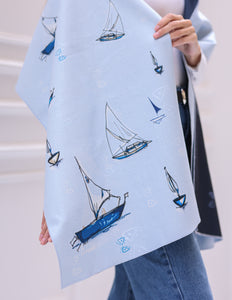 Boats Shawl