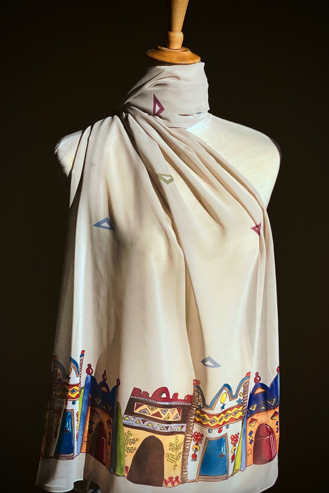 Heritage Sand Scarf