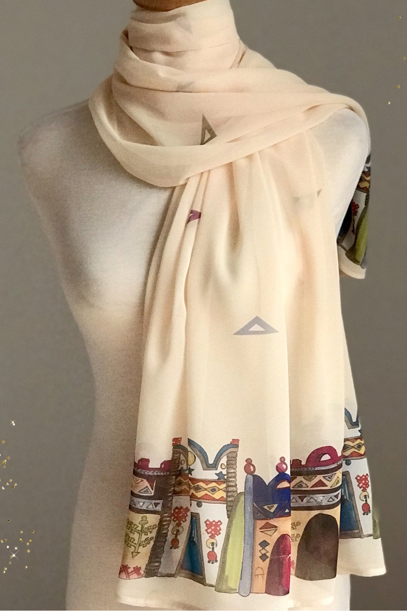 Heritage Sand Scarf