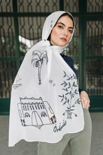 Load image into Gallery viewer, Palm Paradise Scarf

