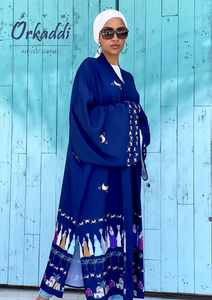 Arajeed Navy kimono
