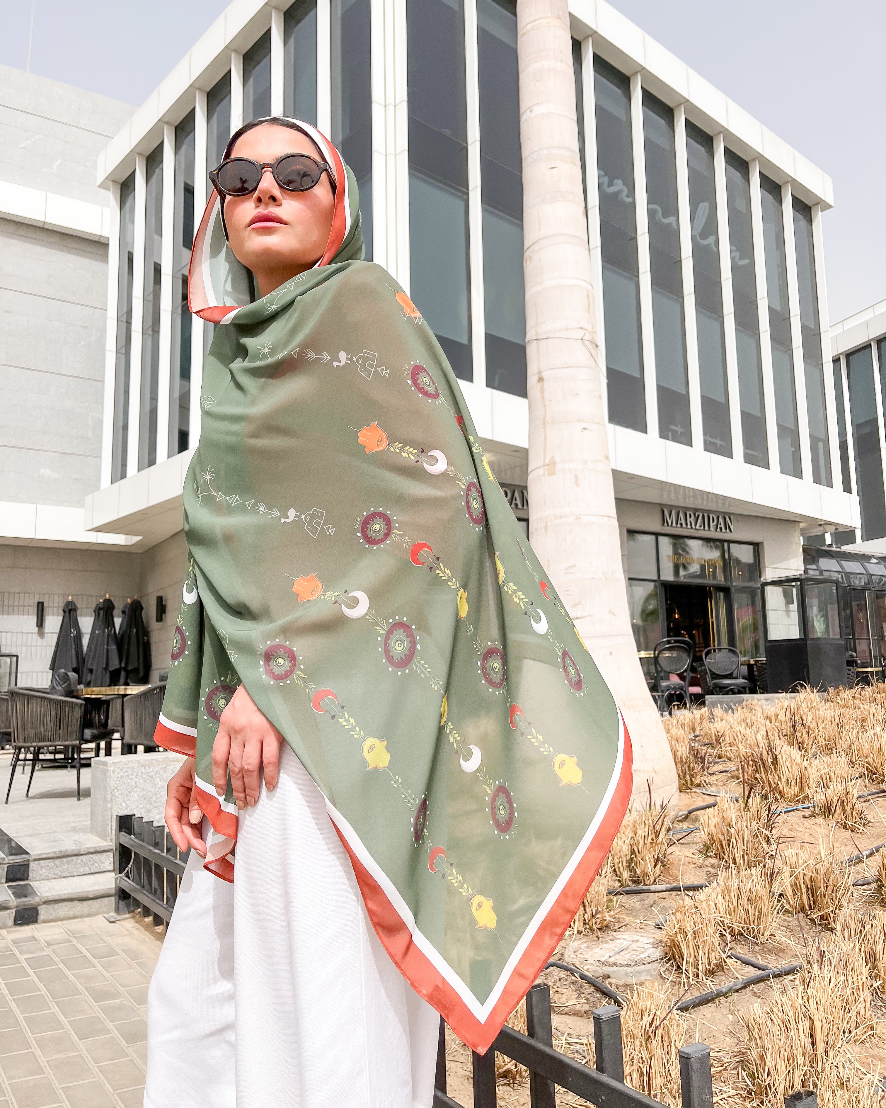 Oriental Passion scarf