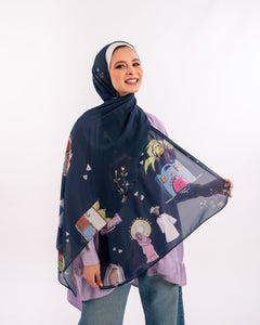 Tales of Hertiage Scarf Navy