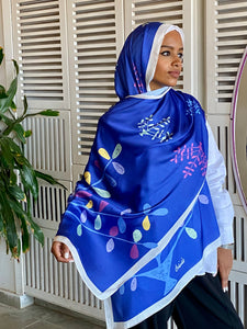 Nabta scarf in blue