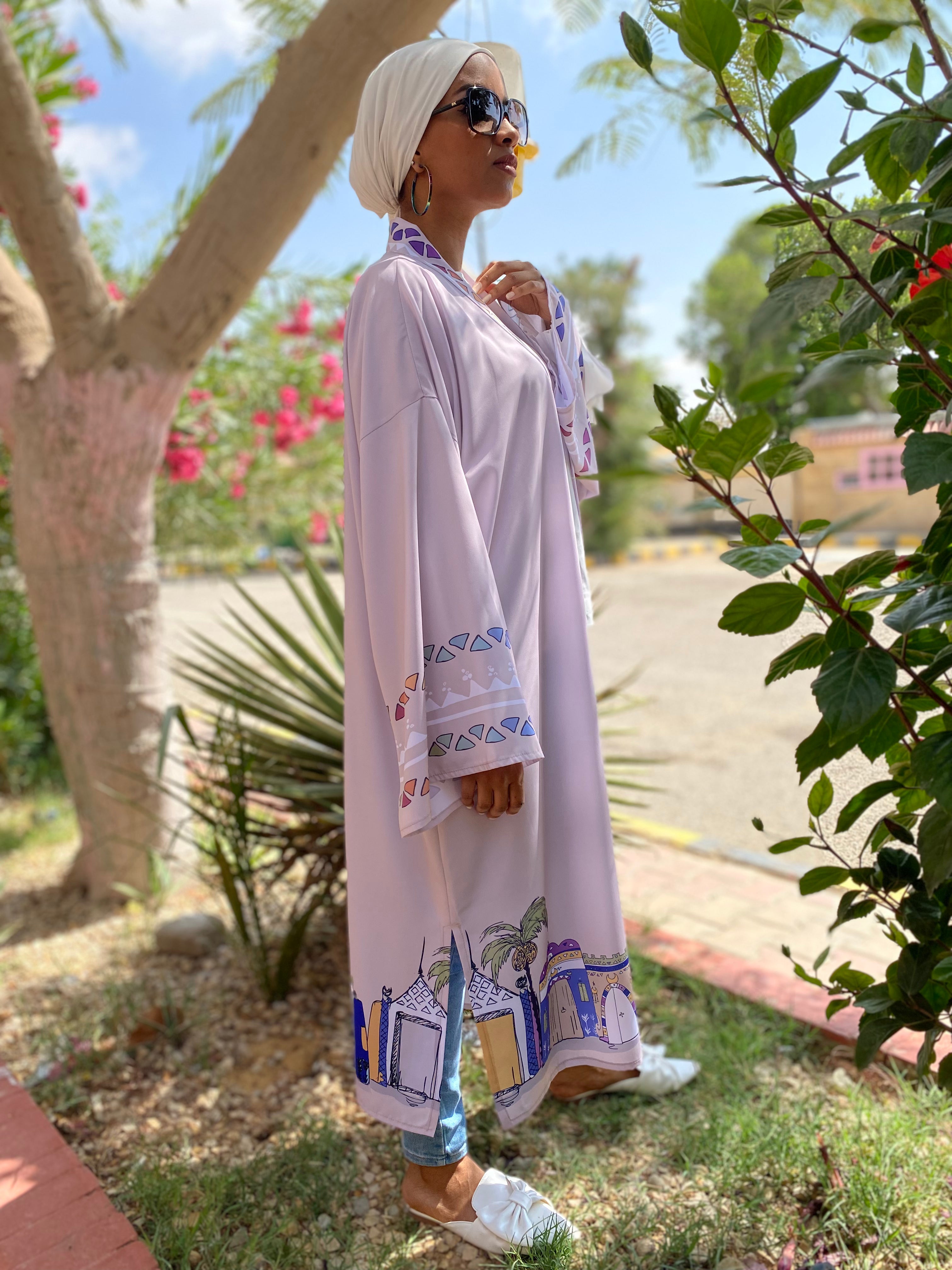 Boyoot Nubia kimono in Kashmir color