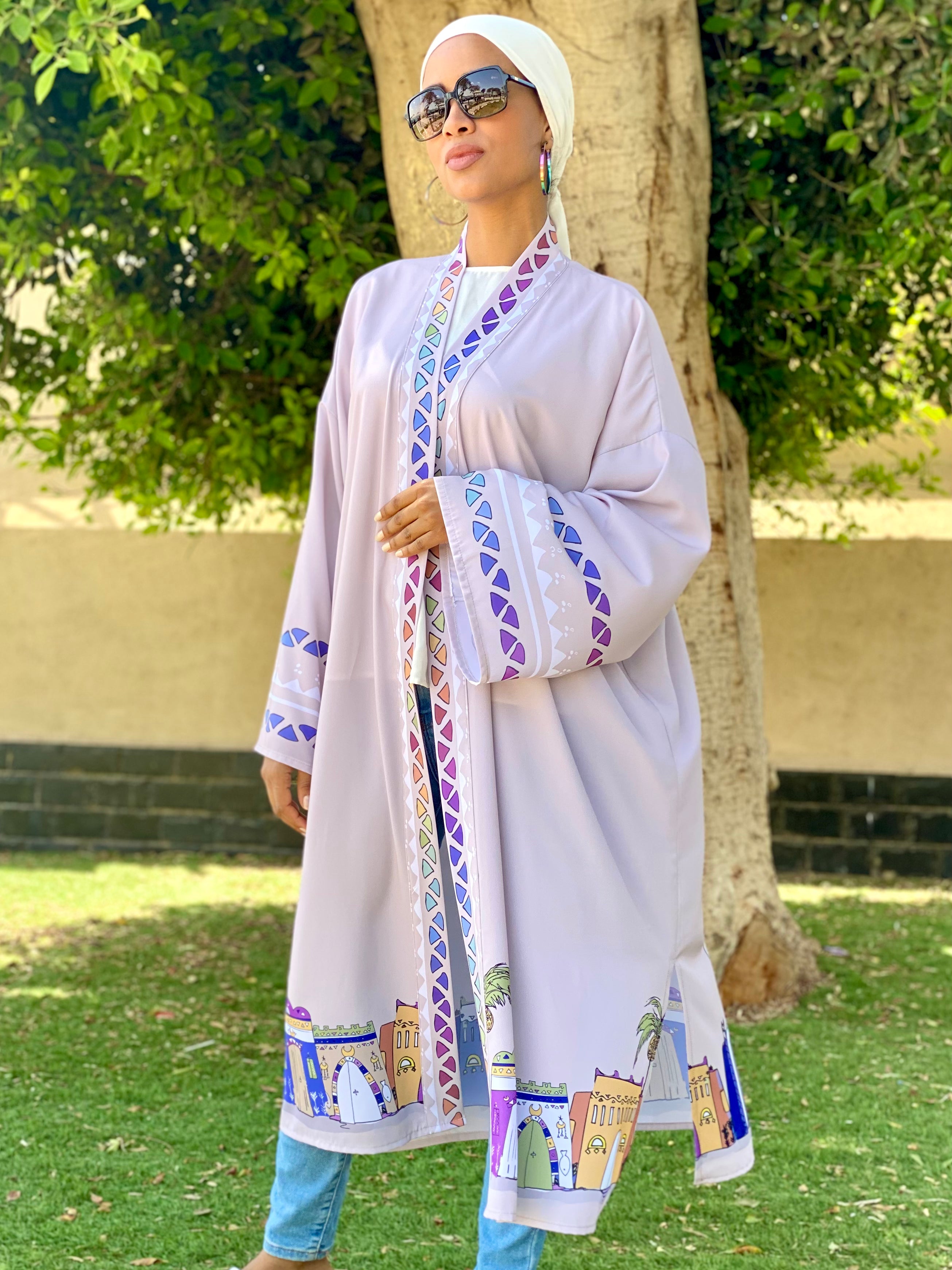 Boyoot Nubia kimono in Kashmir color