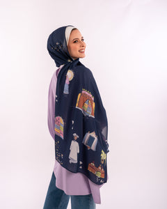 Tales of Hertiage Scarf Navy