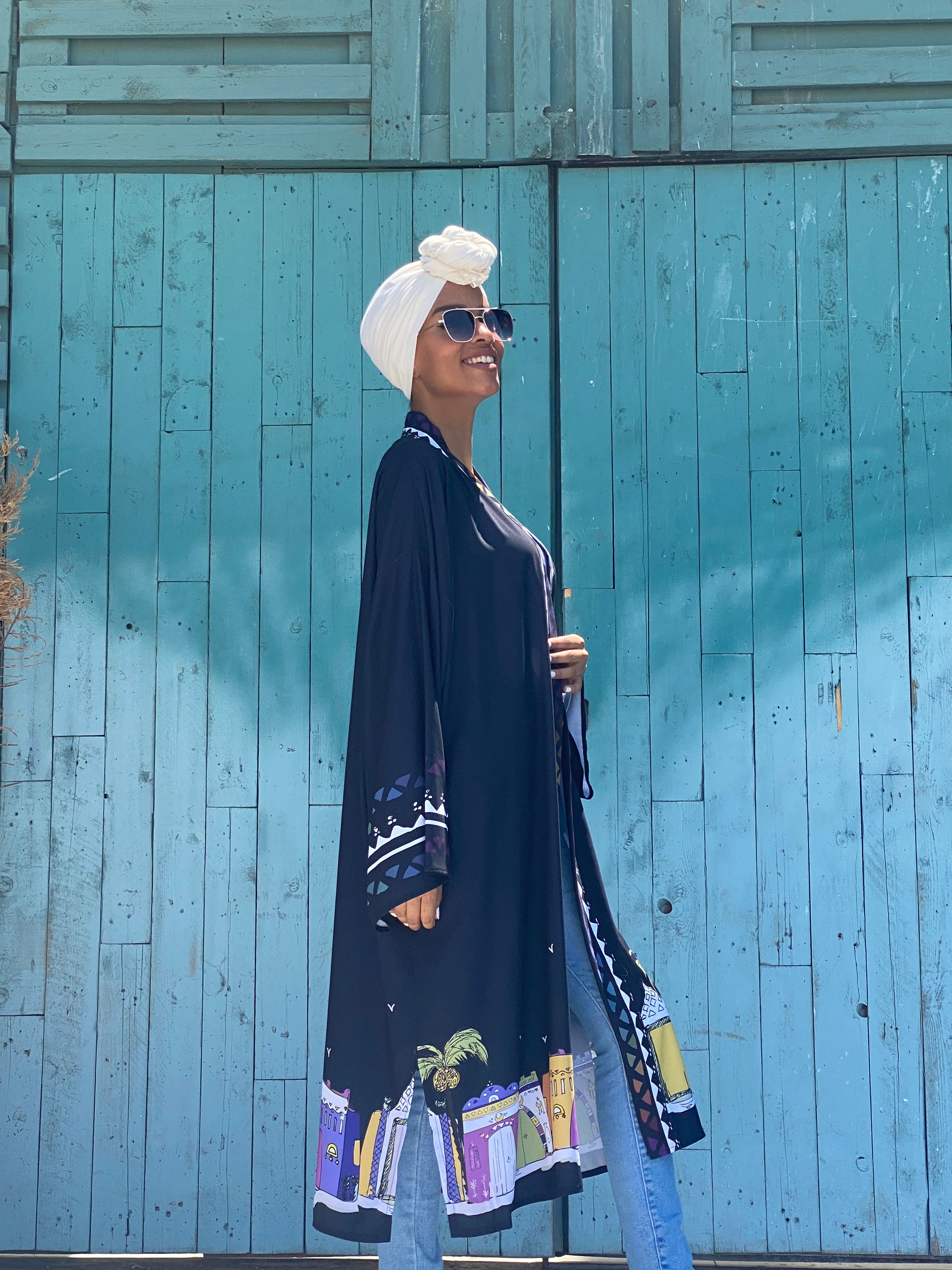 Boyoot Nubia kimono in black