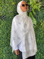 Load image into Gallery viewer, Nakheel pattern in white
