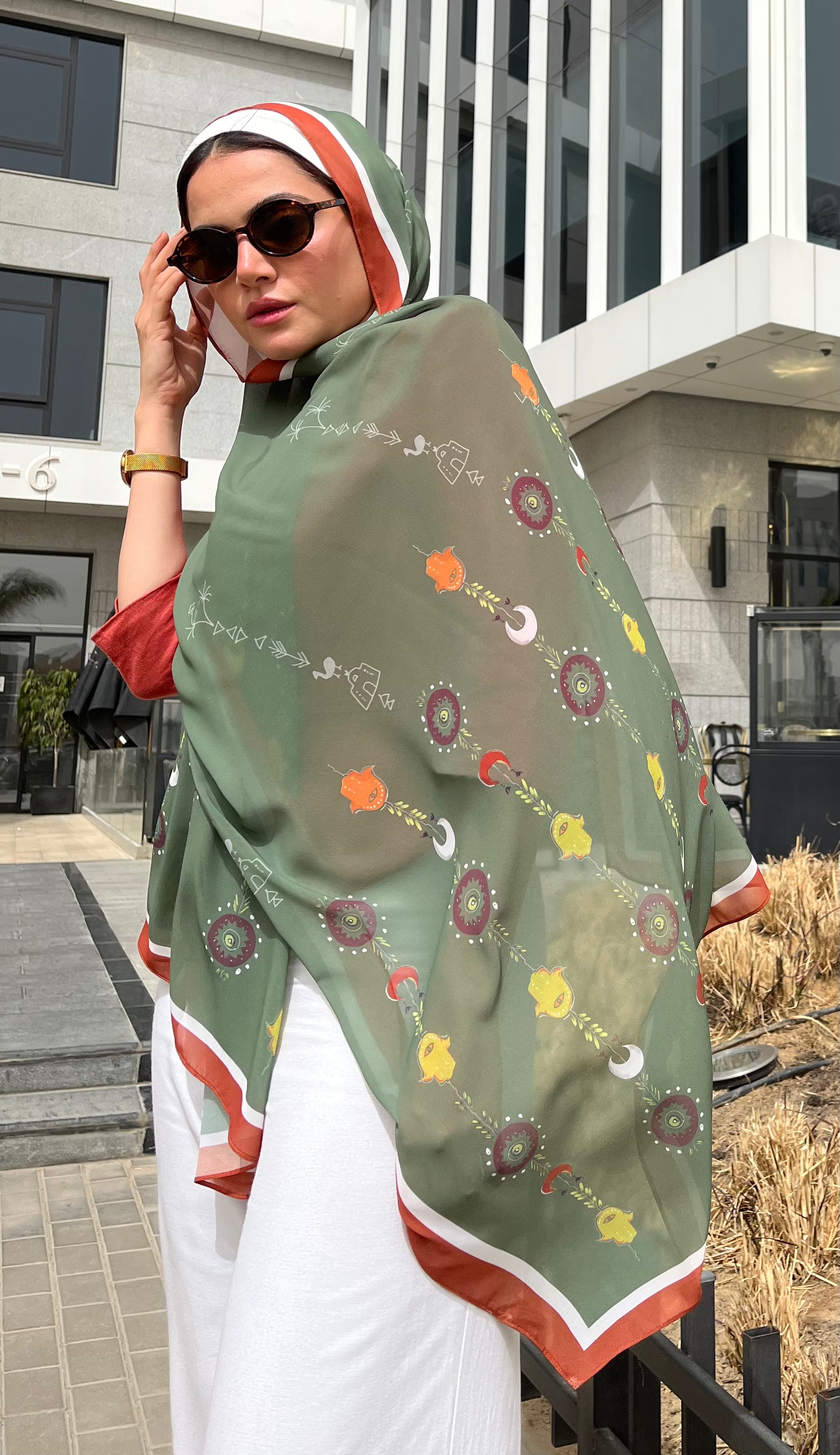 Oriental Passion scarf