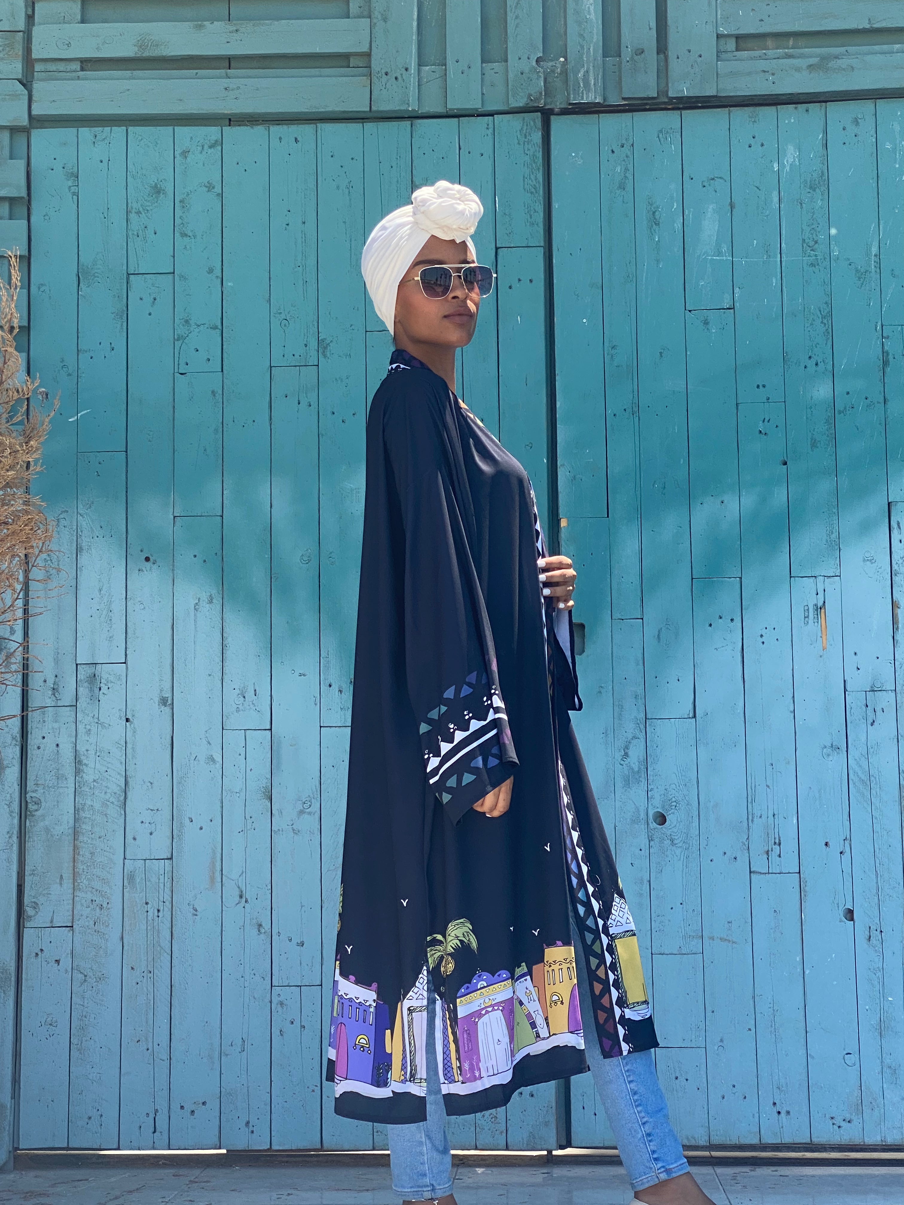 Boyoot Nubia kimono in black